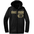 Baphomet ZIP UP HOODIE Zippered Hooded Sweatshirt